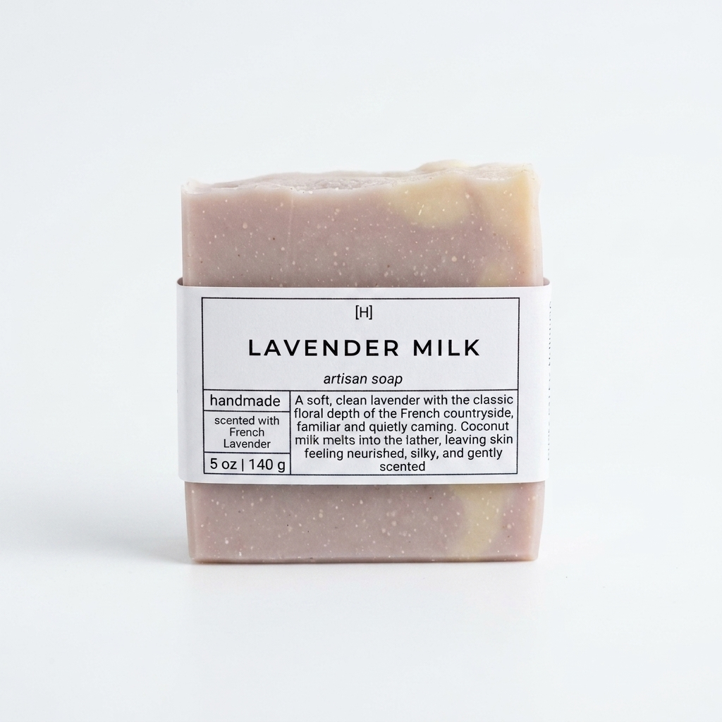 Lavender Milk Handmade Soap
