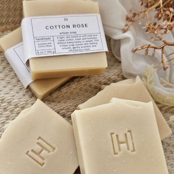 Cotton Rose Handmade Soap