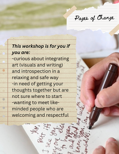 Pages of Change: A Self-Reflection Journaling Workshop | Habonera Studio