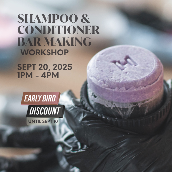 Shampoo and Conditioner Bar Making Workshop |  Habonera Studio