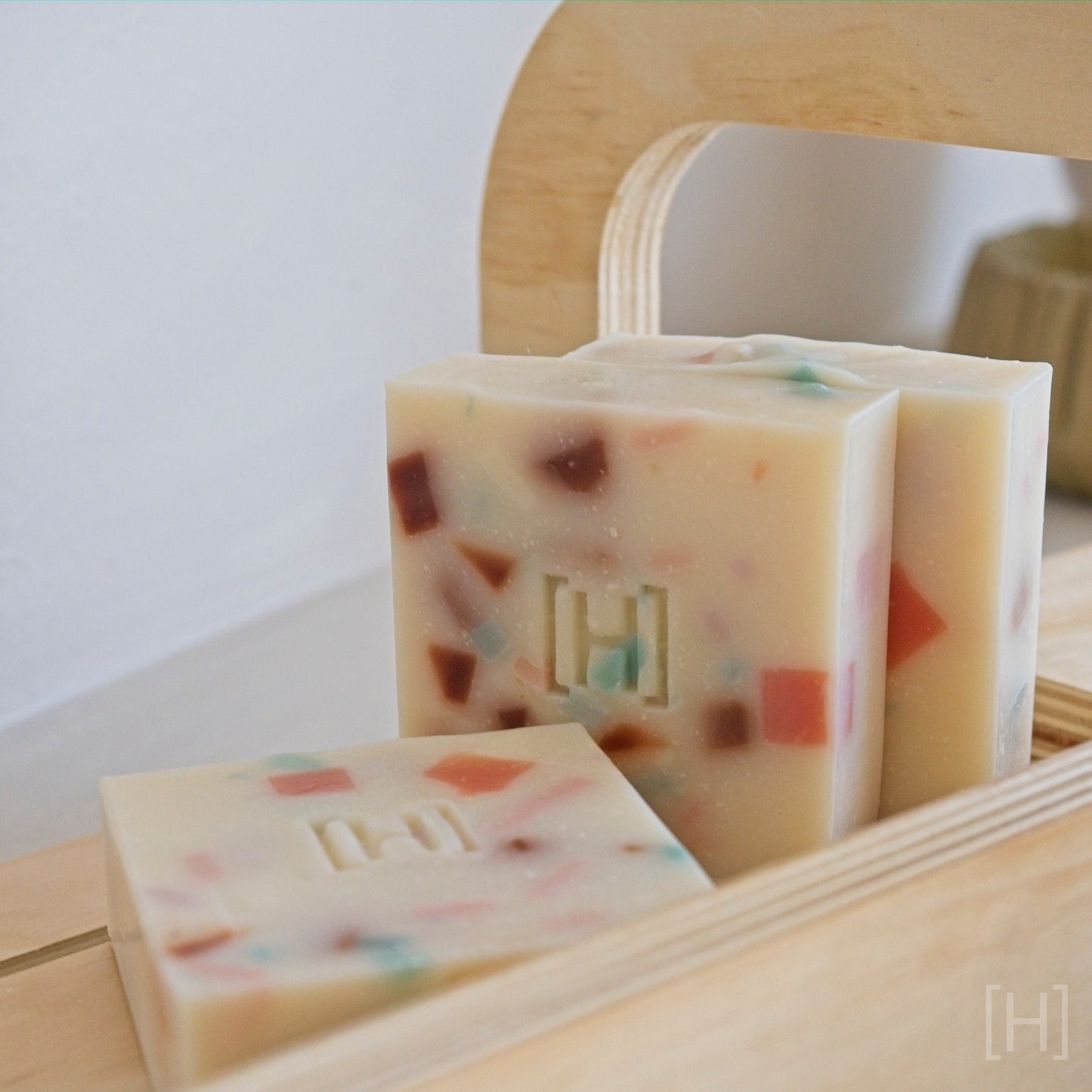 Lavender Terrazzo Handmade Soap