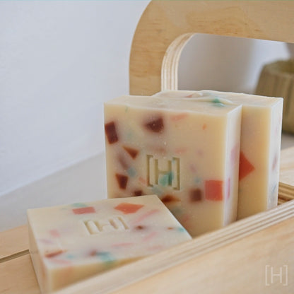 Lavender Terrazzo Handmade Soap