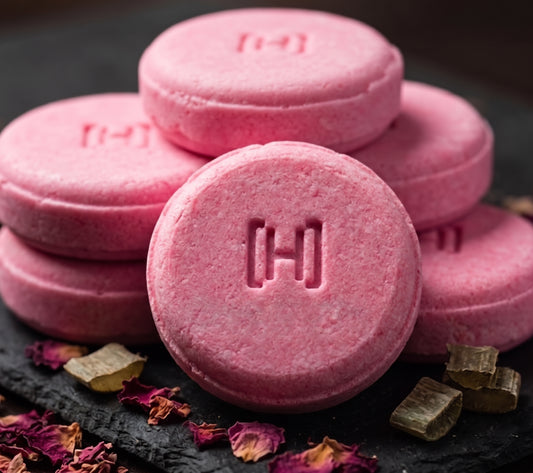 Rose & Aloe Shampoo Bar | Sulfate-Free, Soothing for Dry & Sensitive Scalp