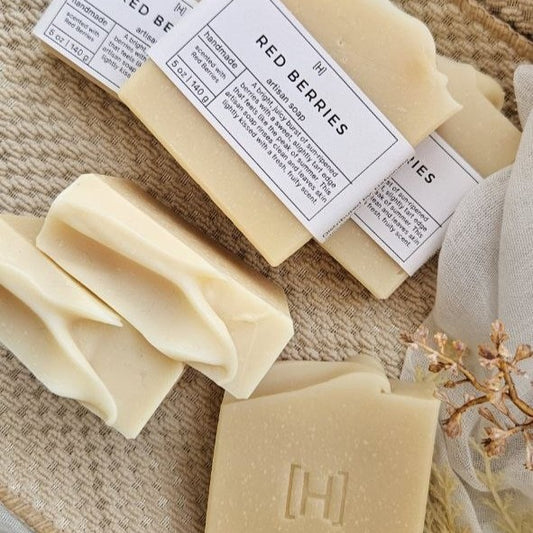 Red Berries Handmade Soap