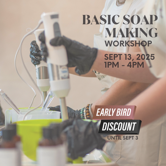 Basic Soap Making Workshop | Habonera Studio