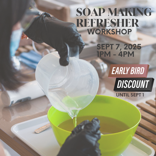 Soap Making Refresher | Habonera Studio