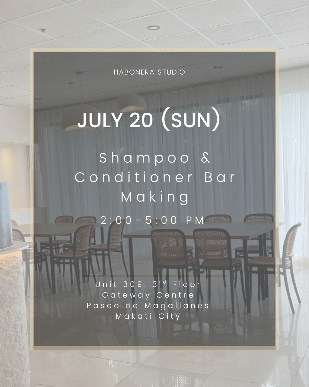 Basic Shampoo and Conditioner Bar Making Workshop |  July 20, 2025