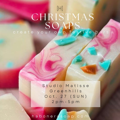 Live Basic Soap Making Workshop | October 27, 2024