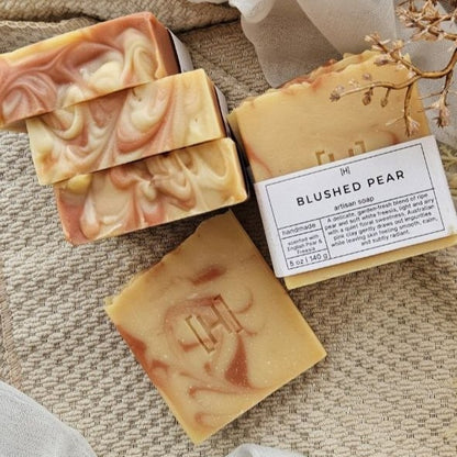 Blushed Pear Handmade Soap