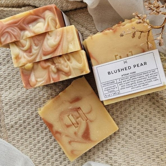Blushed Pear Handmade Soap