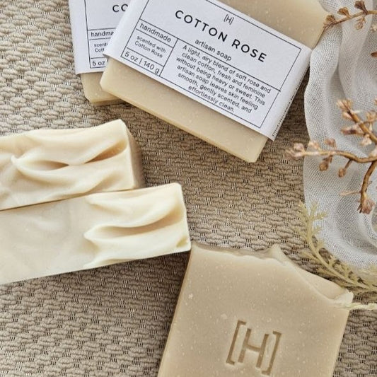 Cotton Rose Handmade Soap