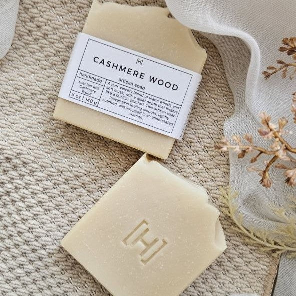 Cashmere Wood Handmade Soap