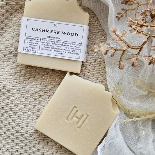 Cashmere Wood Handmade Soap
