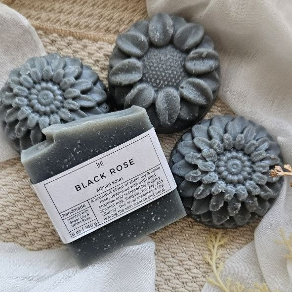 Black Rose Handmade Soap