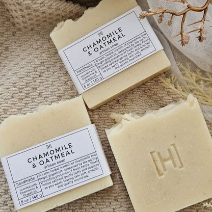 Chamomile & Oatmeal Handmade Soap